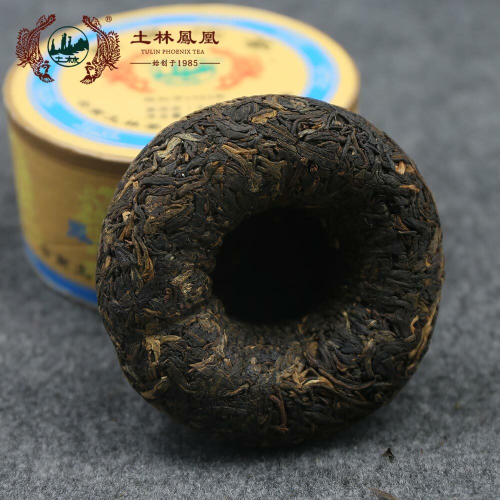 2010 TuLin Phoenix Health Tuo Tea 125g Shen Puer Boxed Premium