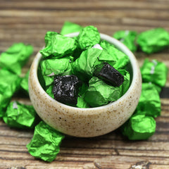 HelloYoung Raw Puer Resin Green Foil Packing High Quality Shen Puerh Tea Cream Cha Gao