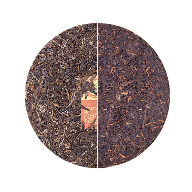 Yunnan Pu-erh Cooked Tea 357g Date Fragrant + 357g Glutinous Puerh Ripe Tea Cake Secondary image