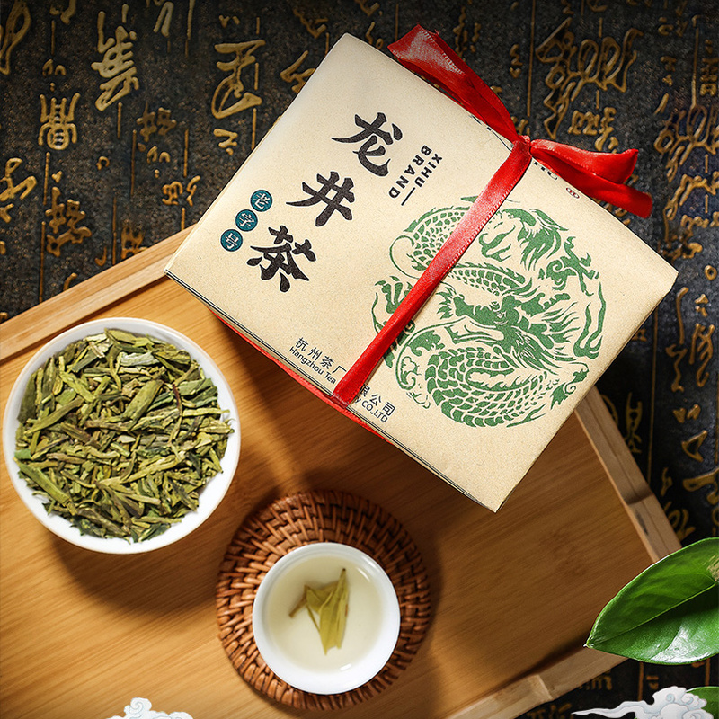 250g West Lake Longjing Green Tea Loose Leaf Organic Dragon Well Tea Spring Tea Main image
