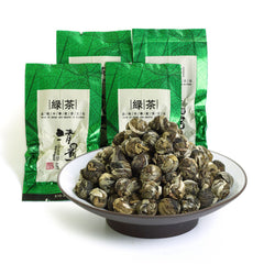 HelloYoung HELLOYOUNG 30Pcs*8g Supreme Jasmine Dragon Pearl Loose Green Tea Hand Roll