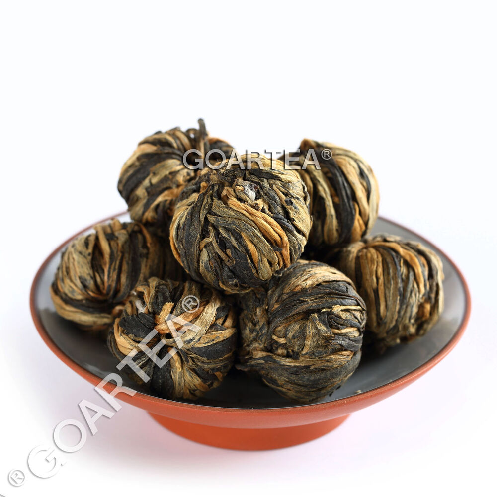 HelloYoung TeaHELLOYOUNG 100g Nonpareil Supreme Yunnan Black Tea Dragon Pearl Dian Hong Ball Main image