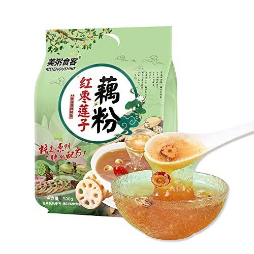 HelloYoung Chinese Red Date Lotus Root Powder Instant Soup 500g (about 35.5g*14 Bags) Main image