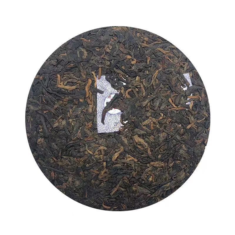 100g Dayi Pu-erh Cooked Tea Cake Yunnan Puerh Ripe Tea Chinese Organic Pu'er Tea Secondary image