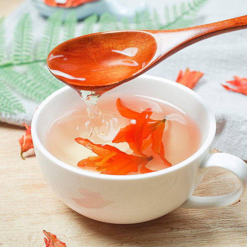 HelloYoung 50~500g China Lily Dried Flower Tea Natural Flower Herbal Tea Lilium Help Sleep