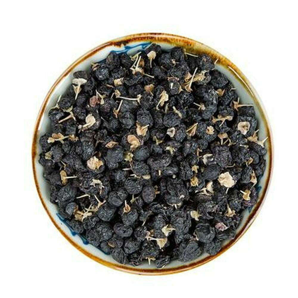 High quality New Wild Chinese 60g Black Goji Berries Lycium Wolfberry Grade A