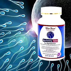 2 bottles of Men Fertility Tablets + Women Health Fertility Tablets Supplements