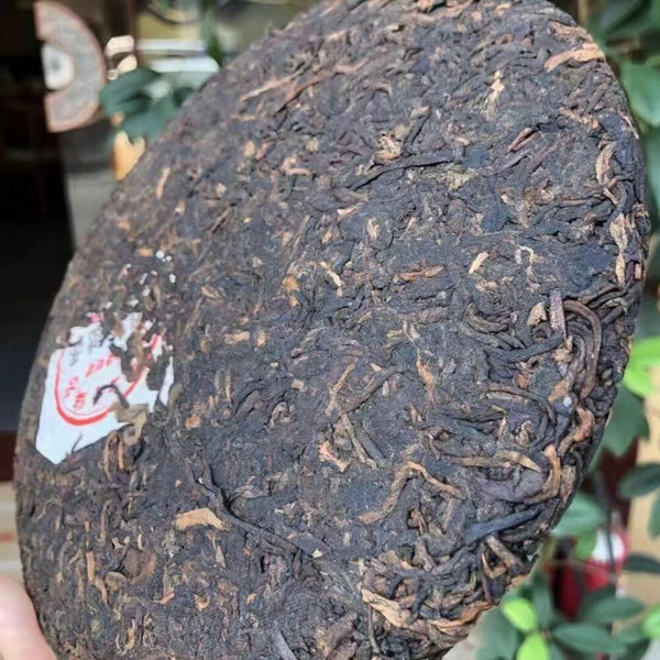 357g Yunnan Ripe Pu-erh Tea Cake Bulang Ancient Tree Aged Pu'er Cooked Tea