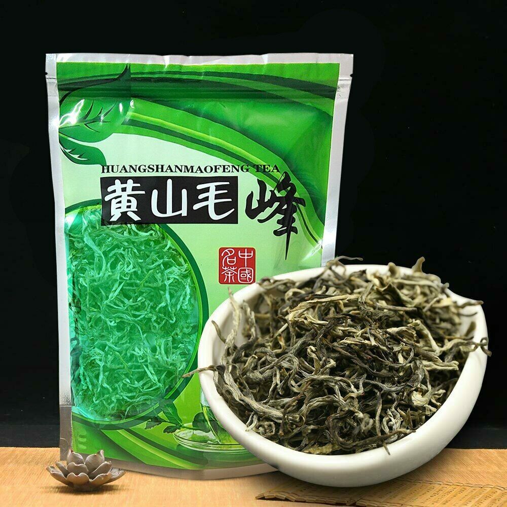 HelloYoung Maofeng Spring Green Tea Loose Leaf Chinese Huang Shan Mao Feng Tea Main image