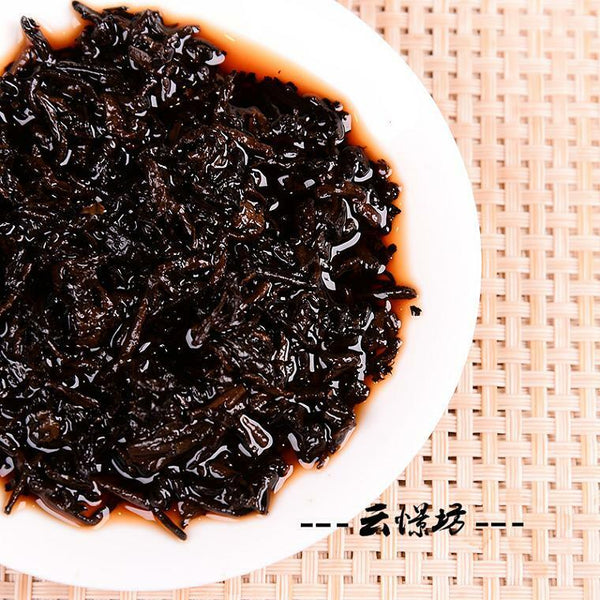 HelloYoung Yr Yunnan MengHai Heaven Earth 726 Ripe Puer Tea Cake Pu-erh Cooked 357g