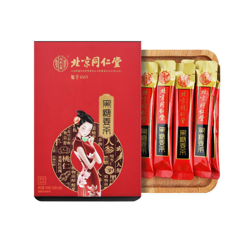 同仁堂内廷上用黑糖姜茶100g（10g*10） TongRenTang Black Sugar Ginger Tea Secondary image