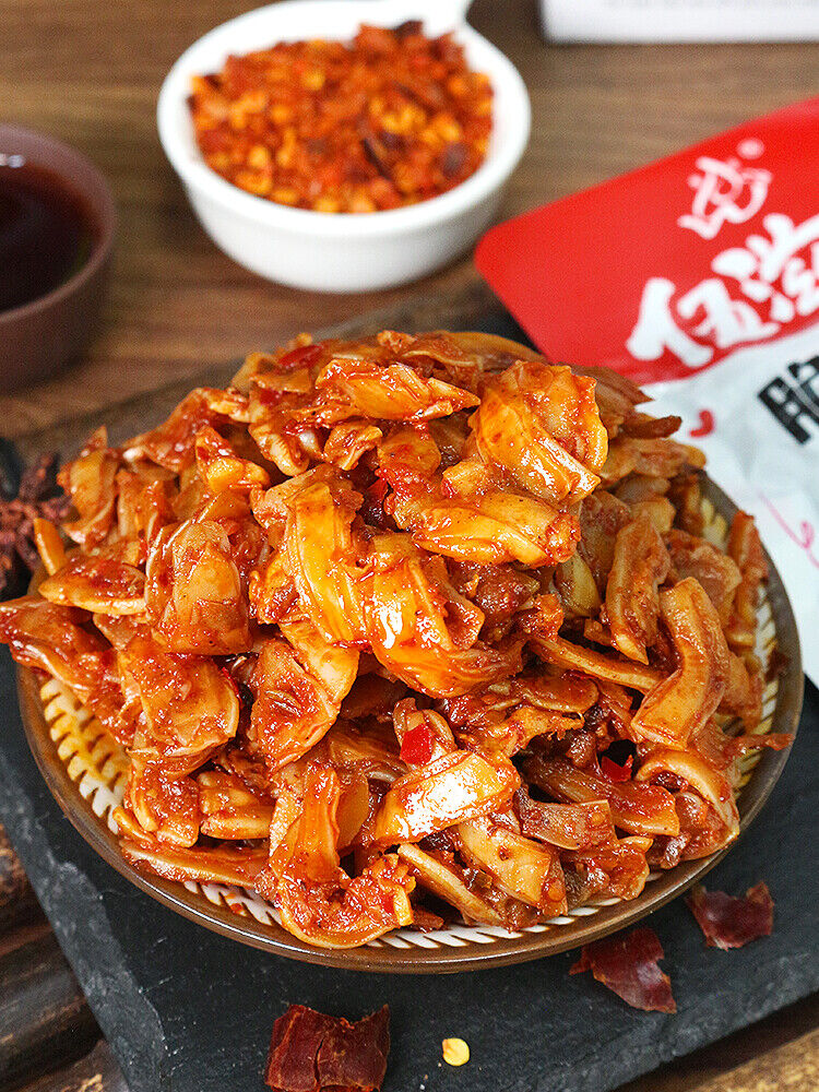 30Bags Wuziwei Spicy Gristle Chinese Snacks Specialty Food 伍滋味脆脆骨多种口味 Secondary image