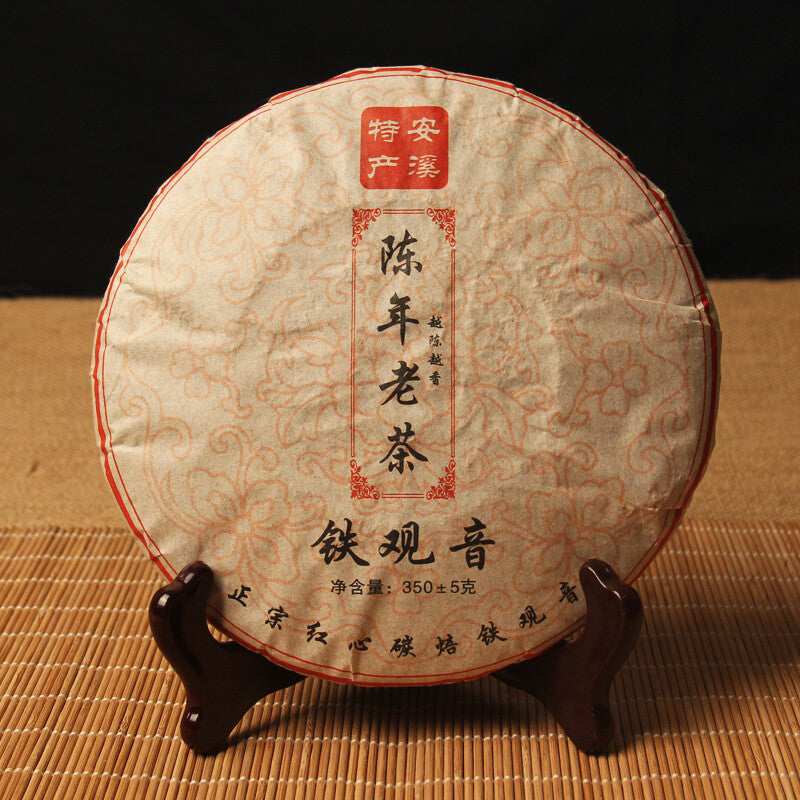 Chinese Roast Tie Guan Yin Tea Cake 350g Oolong Tea Aged Tieguanyin TiKuanYin Main image