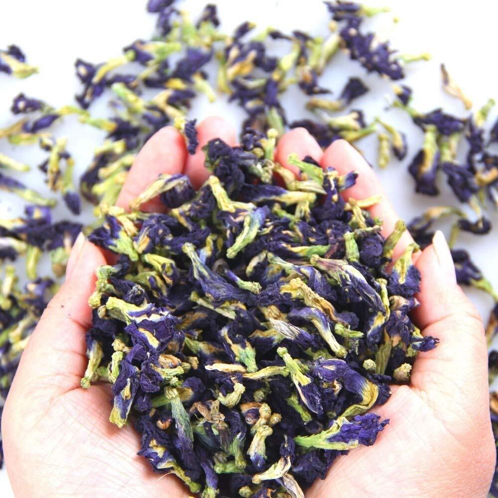 500g Blue Butterfly Pea Flowers Tea Naturally Produced Premium Dried Flowers