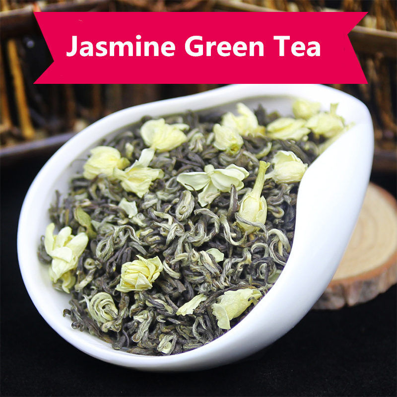 HelloYoung 50g-500g Chinese Organic Jasmine tea Freshest Organic Food Green Tea flower tea Main image
