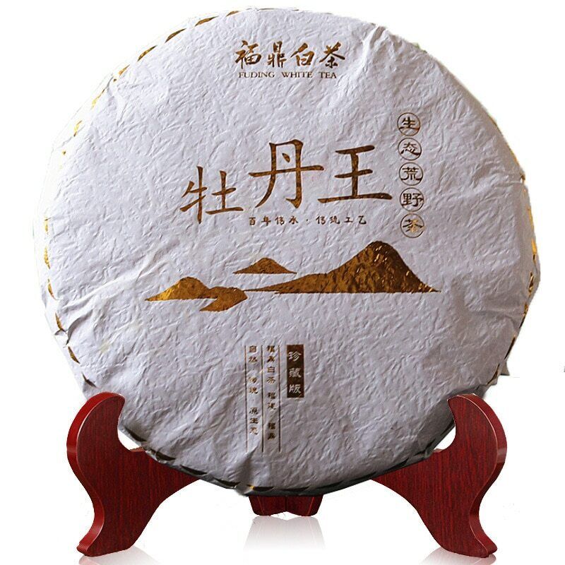 HelloYoung Yr Fuding White Peony Tea White Tea Bai Mu Dan PAI MU TAN TEA Cake 300g Main image