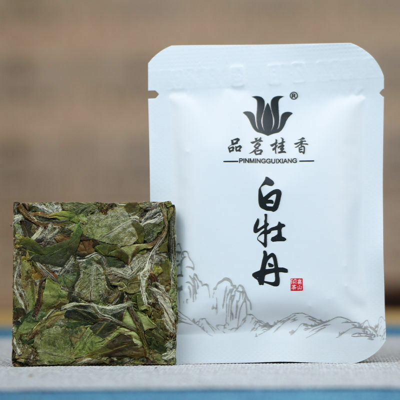 100g Biscuit Small Square Brick  Chinese Fuding White Tea White Peony Bai Mu Dan Main image