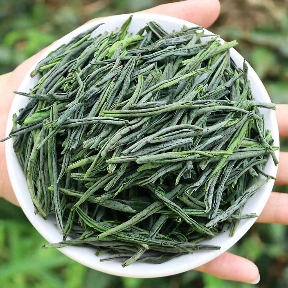 HelloYoung Chinese Early Spring Lu An Gua Pian Organic Green Tea Melon Slice Tea