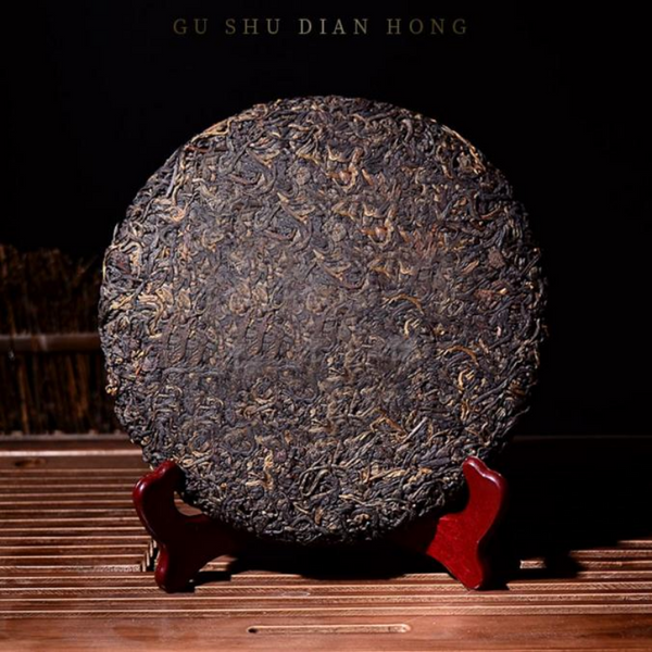 Bingdaohong Organic Tea 357g/12.59oz Dianhong Black Tea  Fengqing Black Tea Cake