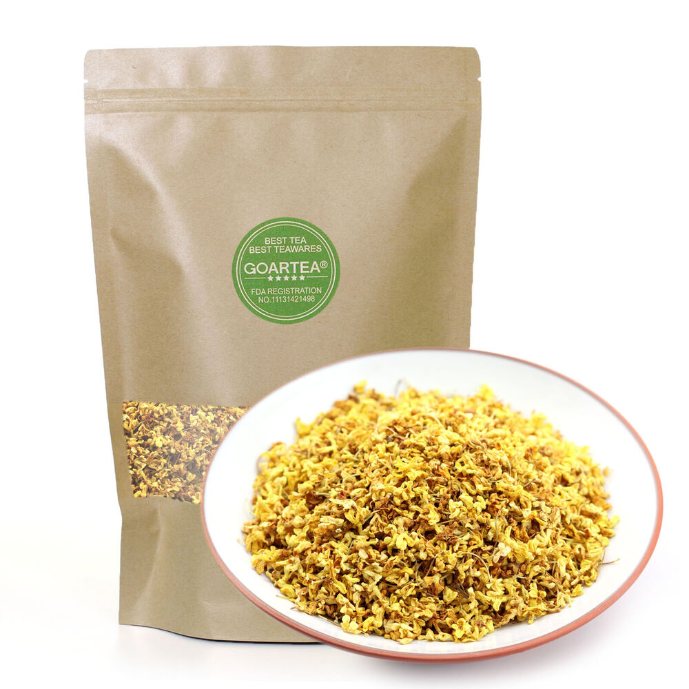 HelloYoung HELLOYOUNG 100g Natural Sweet Osmanthus Flower Tea Fragrant Dried Chinese Herbal Main image