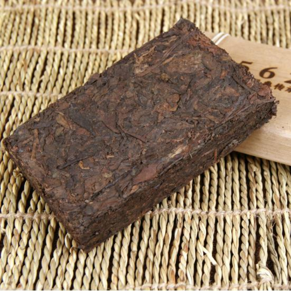 250g Yunnan Ripe Puerh Tea Menghai Pu-erh Cooked Tea Brick 7562 Pu'er Tea
