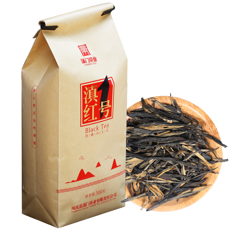 HelloYoung TeaPumen Dianhong No.1 Fengqing Ancient Tree Black Tea Classic 58 Tea 300g Main image