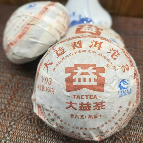HelloYoung TAETEA V93 Tuo Cha* Yunnan Menghai Dayi Pu-erh Ripe Puer Shu Pu'er Tea 500g