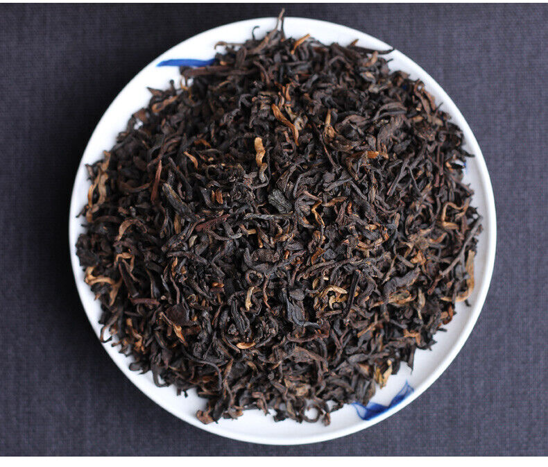 HelloYoung YUNNAN LAOTONGZHI PU'ER TEA Loose Puer Tea Ripe Haiwan Tea 500g/1.1lb