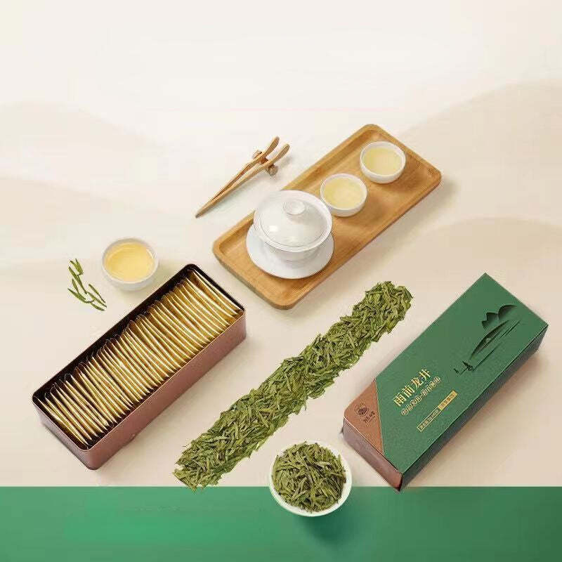 80g Shifeng Longjing Organic Green Tea Before Spring Rain Dragon Well Green Tea Main image
