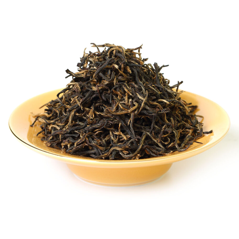 HelloYoung Tea100g Fujian Wuyi Jinjunmei Eyebrow Black Tea Chinese Loose - Golden Buds Main image