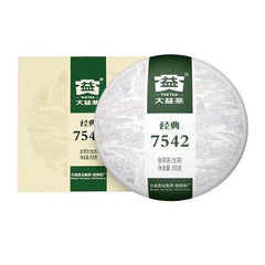 HelloYoung Year Classic 7542 Raw Puer Tea Menghai Dayi Puerh Shen Pu Er Tea 150g Box