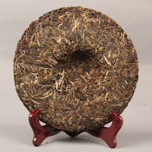357g Yiwu Raw Puerh Tea Cake Yunnan Ancient Tree Puerh Shengcha Pu-erh Green Tea