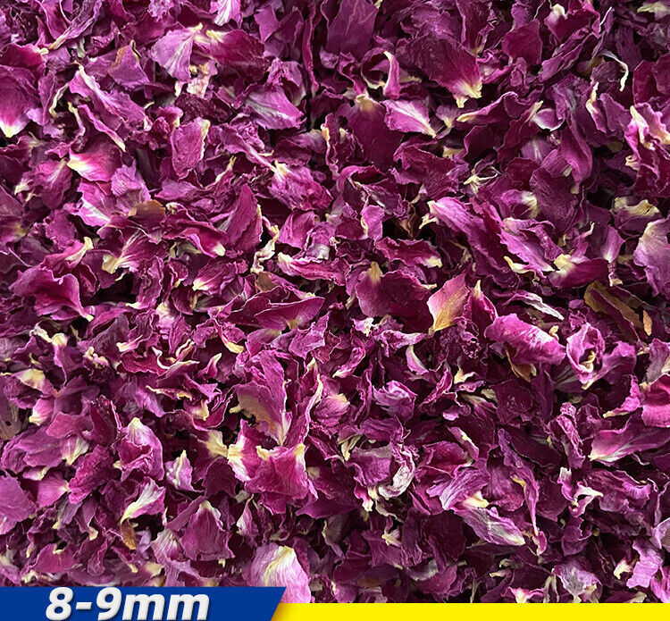 HelloYoung Red Rose Petal, Organic | Rosa Centifolia | Edible Dry Flower - Food Grade Herb Secondary image