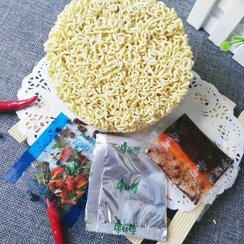 5bags Kangshifu Tomato Beef Instant Noodles 康师傅西红柿炖牛腩面5连包