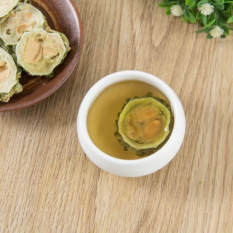 HelloYoung Dried Bitter Gourd Tea Slice Squash Momordica Charantia Herbs tea lose weight