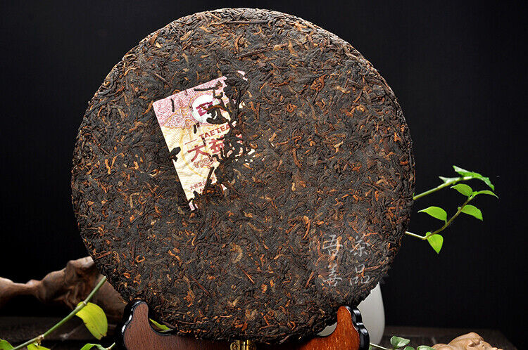 HelloYoung Yunnan Menghai Dayi 7592 Chi Tse Beeng Ripe Puer Pu Er Tea 357g 101 Batch