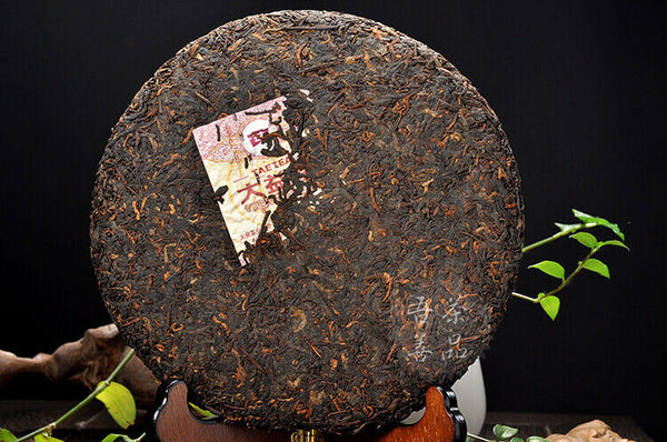 HelloYoung Yunnan Menghai Dayi 7592 Chi Tse Beeng Ripe Puer Pu Er Tea 357g 101 Batch