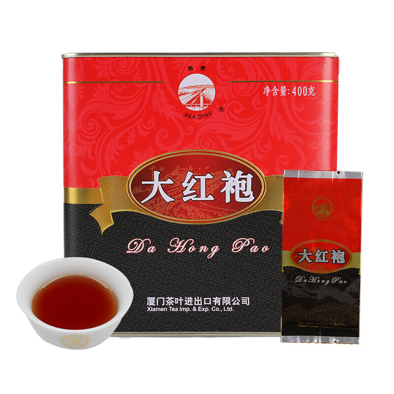 HelloYoung Sea Dyke Brand AT111 Fujian Wuyi Da Hong Pao Big Red Robe Oolong Tea 400g Main image