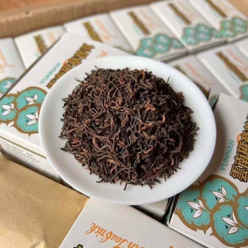 100g Yunnan Ripe Puerh Tea Banzhang Loose Leaf Pu'er Cooked Tea Pu-erh Tea Secondary image