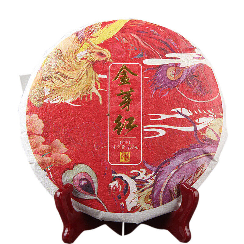 HelloYoung TeaGolden Bud Dian Hong Tea Yunnan Dianhong Black Tea Honey Fragrant 357g Main image