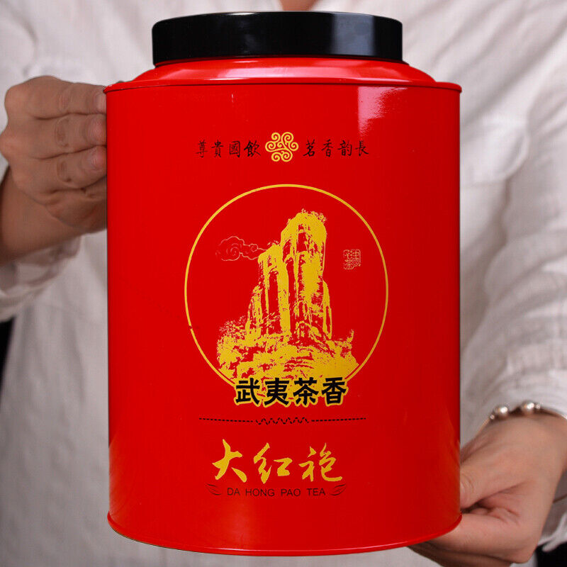HelloYoung Wuyishan Da Hong Pao Dahongpao Chinese Fujian Oolong Tea Big Red Robe 500g Tin Main image