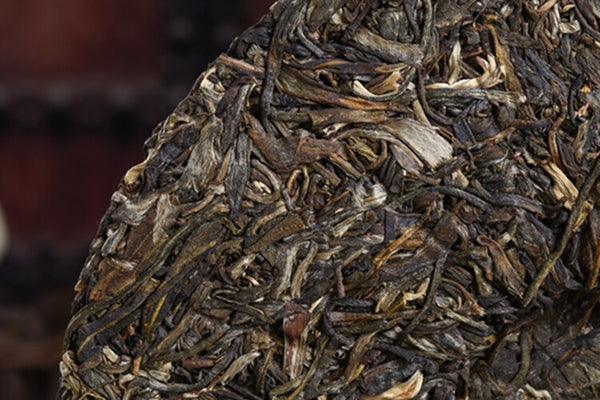 Yunnan Qizibing Ruyi sheng green pu er raw pu erh Шен Пуэр cake puer tea 357g
