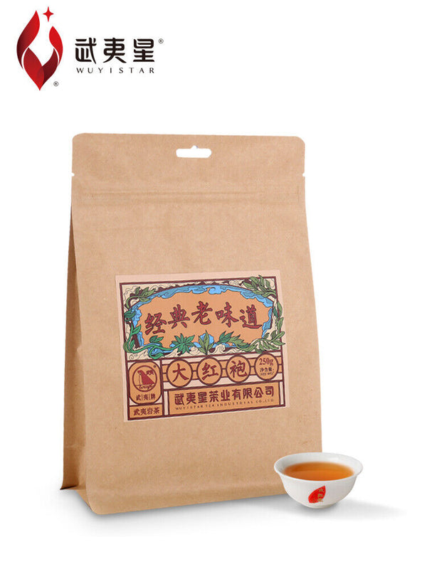 HelloYoung Wuyi Star Classic Old Flavor Big Red Robe Da Hong Pao Fujian Oolong Tea 250g