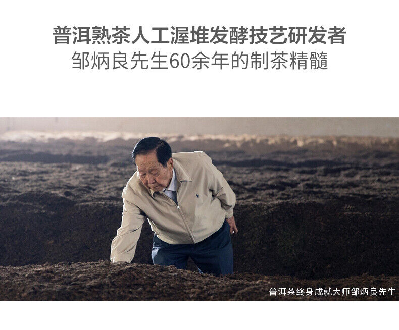 HelloYoung Anning Haiwan Lao Tong Zhi 7588 Yunnan Pu-erh Tea Ripe Shu Puer Brick 250g