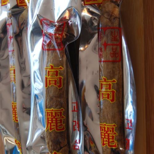 HelloYoung 6 Years Red Ginseng Root Korean Dry Ginseng Root Health Herbal Tea Chinese Herbs Secondary image