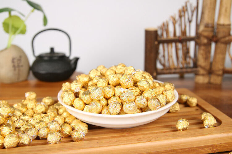 HelloYoung Yunnan Puer Tea CHA GAO Shu Puer Resin Tea Balls Shape Paste Ripe Puerth Cream
