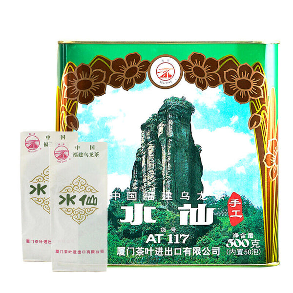 HelloYoung Sea Dyke AT117 Shui Xian China Fujian Shui Hsien Oolong Tea 500g Complete Tin