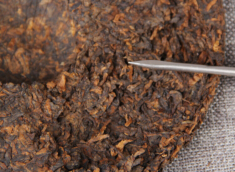 HelloYoung Iceland Aged Tree Ripe PuEr Tea Aged Tree Palace Golden Shu Pu-Erh Tea 357g