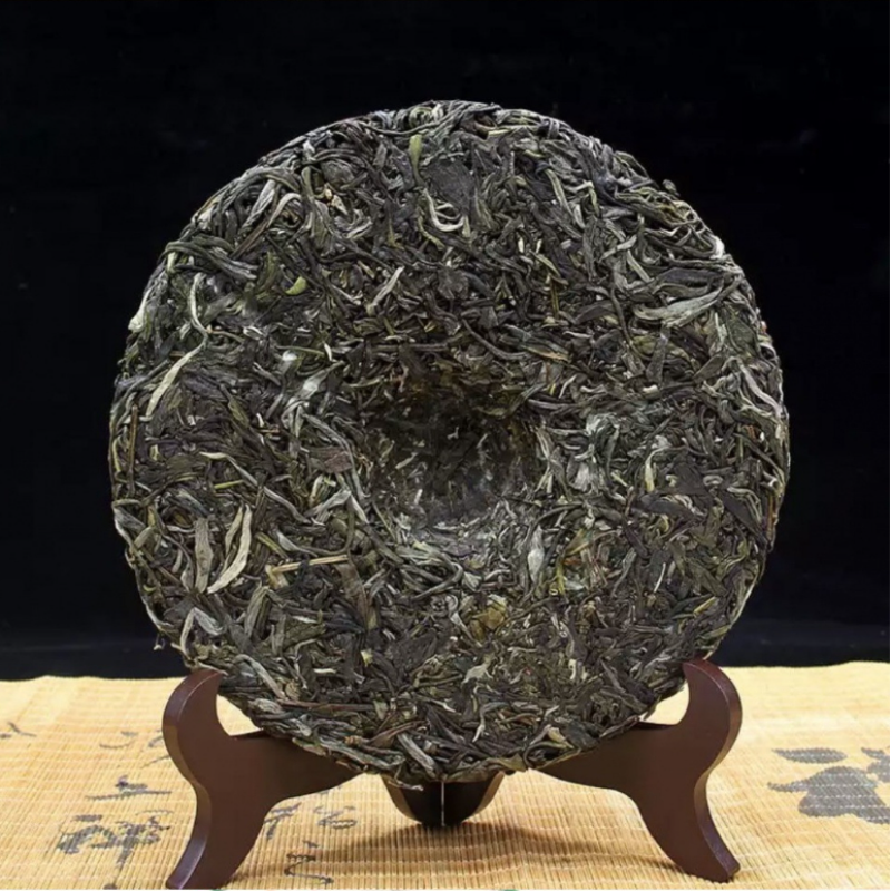 357g Old Tree Puerh Raw Tea Cake Lao Ban Zhang Pu-erh Tea Yunnan Pu'er Black Tea Secondary image