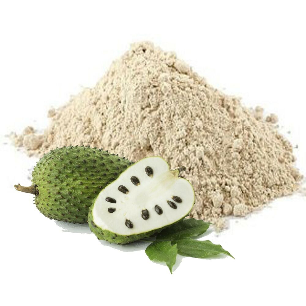 Dried Soursop Fruit powder organic pure natura Graviola Annona Muricat Tropical Main image